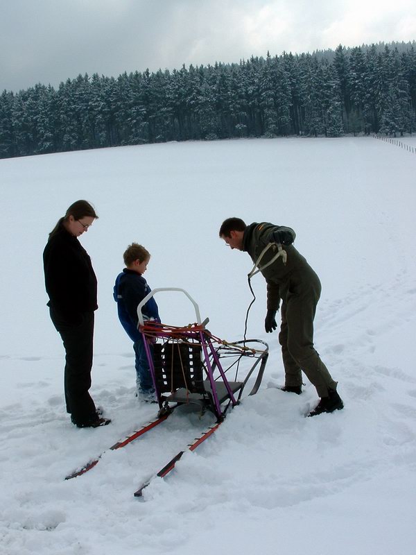 Extrapole Rennschlitten